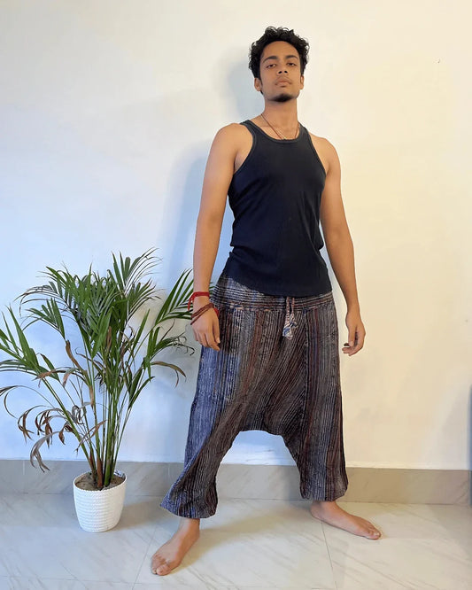 dusky-drape-harem-pants-side-view